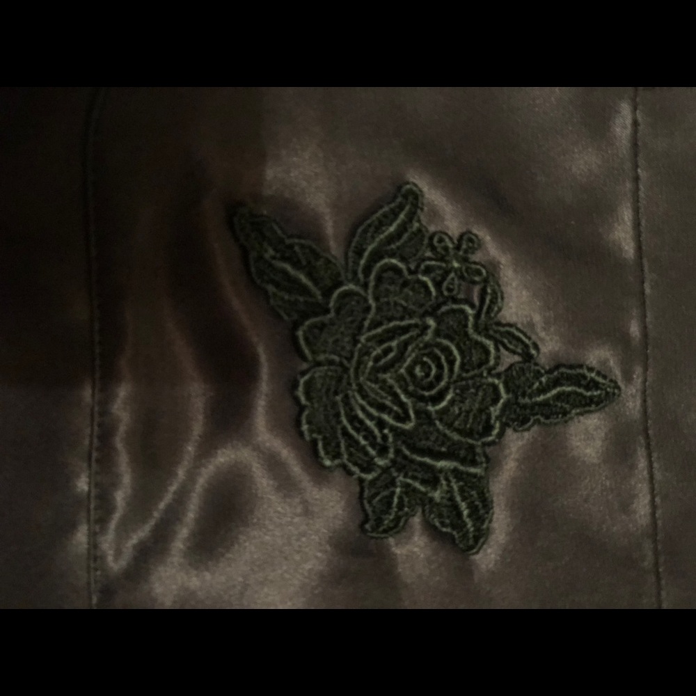 Deep Evergreen Victoria’s Secret Satin pajamas